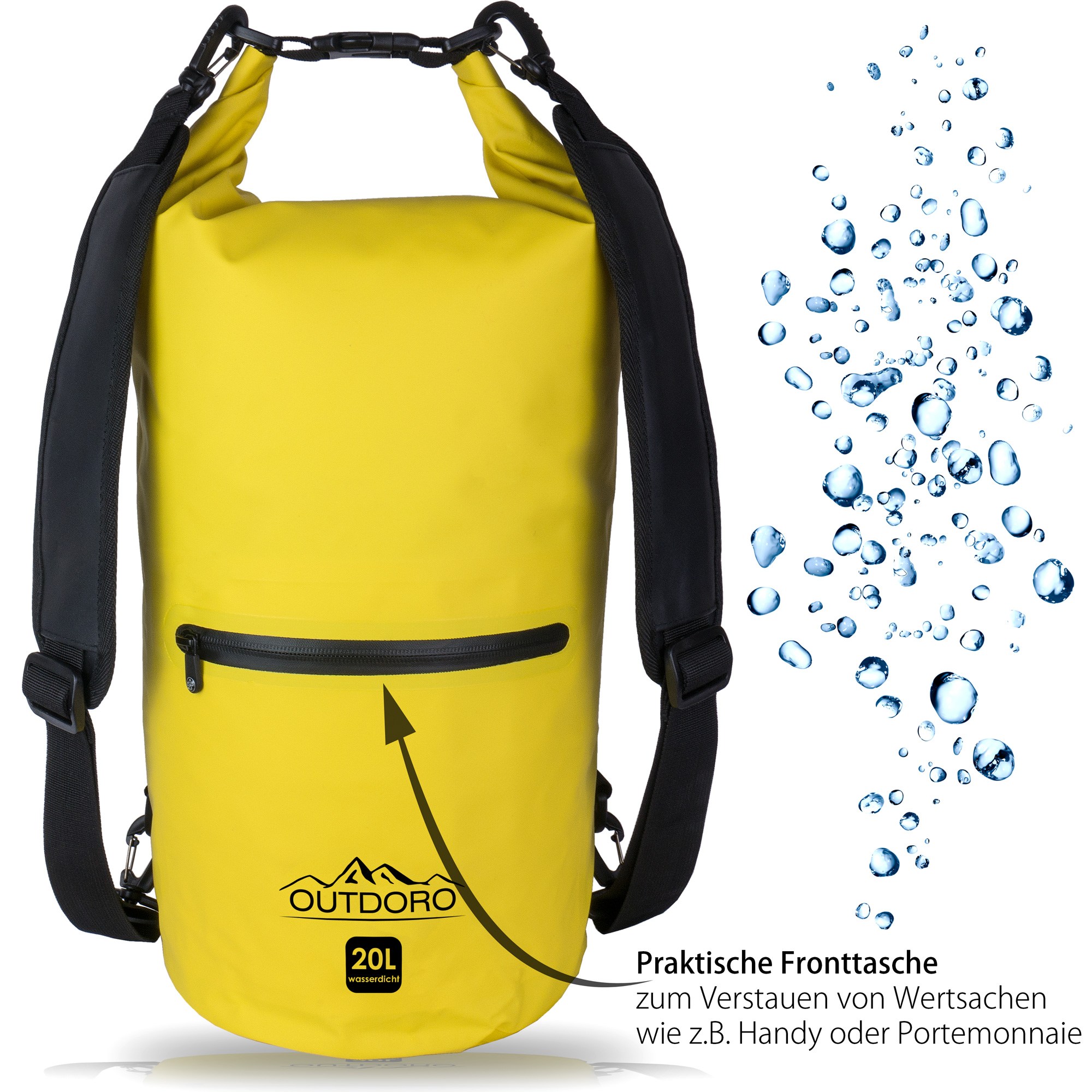 Wasserdichter Seesack PREMIUM Outdoor Pack Sack Trockensack Rucksack Dry Bag 